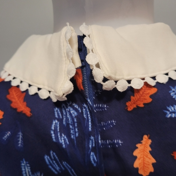 Collectif Peta Forest Friends Dress, Like New, Size M - Picture 5 of 11